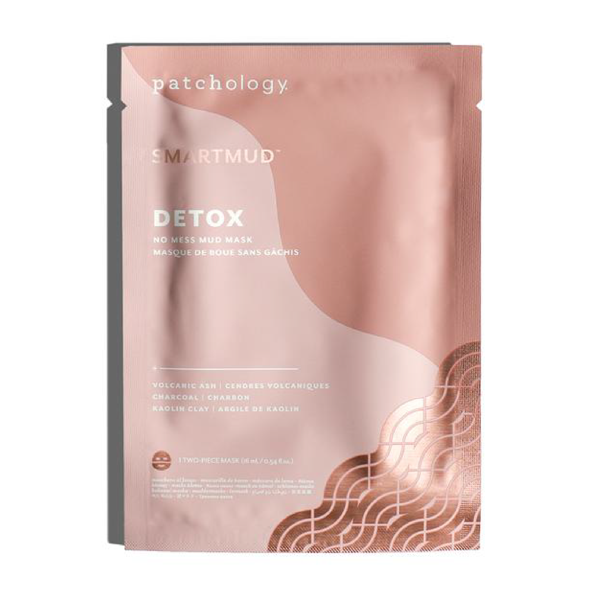 SmartMud® No Mess Mud Detox Sheet Mask - Tricoci