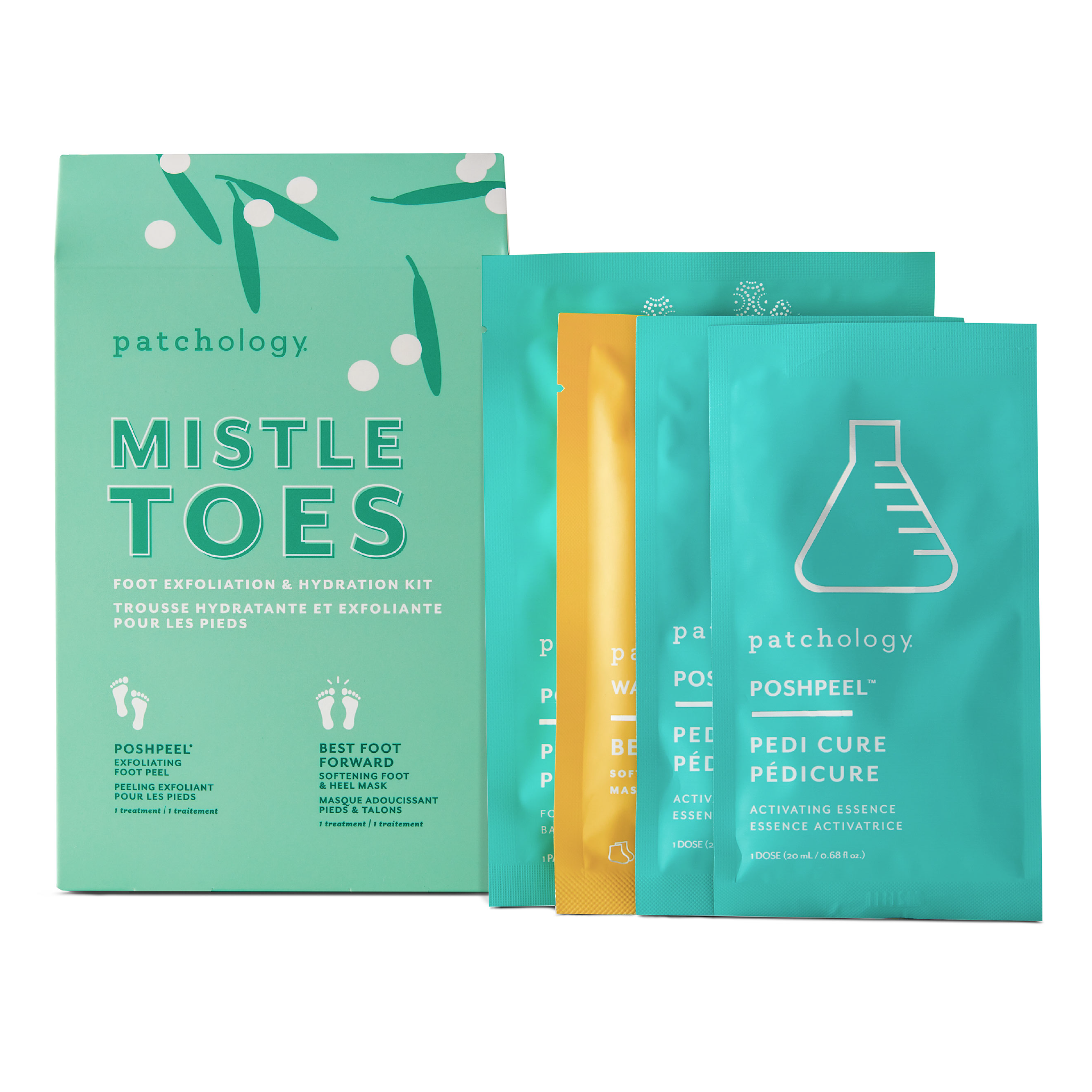 MistleToes: Foot Exfoliation & Hydration Kit